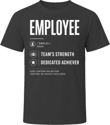 Employee Definition Valued Gift T Shirt