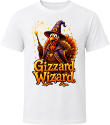 Gizzard Wizard. Thanksgiving Humor T Shirt