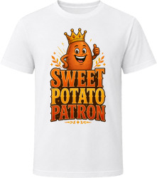 Sweet Potato Patron. Funny Thanksgiving Text T Shirt