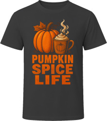 Pumpkin Spice Life. Fall Theme Design T Shirt