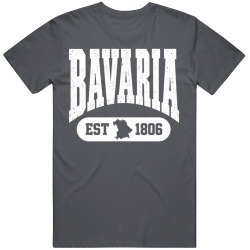 BAVARIA Collegiate Arch. Vintage Varsity Regional Pride T Shirt