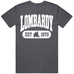 LOMBARDY Collegiate Arch. Vintage Varsity Regional Pride T Shirt
