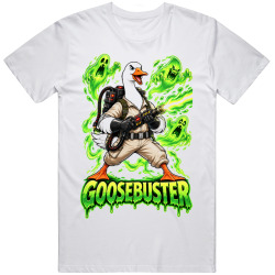 Goosebuster. Funny Ghostbuster Parody T Shirt