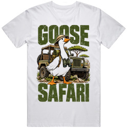 Goose Safari. Adventurous Spirit T Shirt