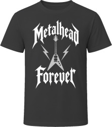 Metalhead Forever Metal Music Lover Rocker Tee T Shirt