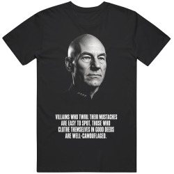 Picard Vigilance Portrait T Shirt