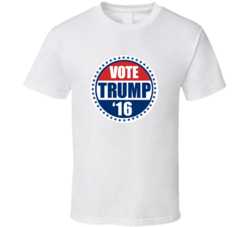 Vote Donald Trump For President 2016 Crest Supporters T Shirt 19104274