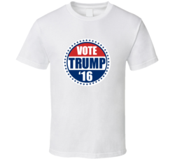 Vote Donald Trump For President 2016 Crest Supporters T Shirt 19104274