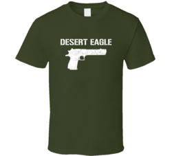 Desert Eagle Pistol Military Distressed T Shirt 22532772