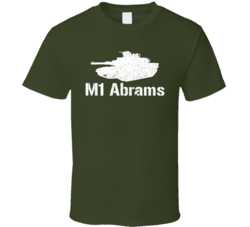 United States Heavy Tank M1 Abrams Military T Shirt 30577088