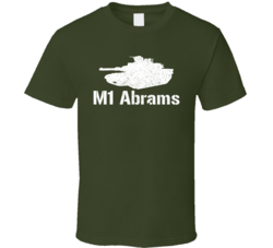 United States Heavy Tank M1 Abrams Military T Shirt 30577088