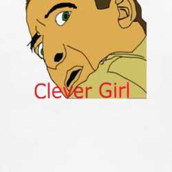 Clever Girl Jurassic 4chan Meme Rage Comics T Shirt 1000177