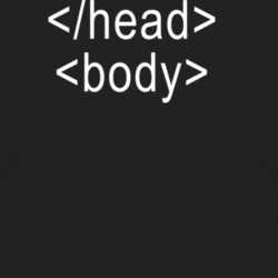 Head Body Html Tags Funny Geek T Shirt 1000196