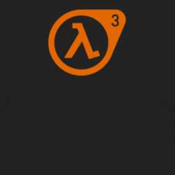 Half Life 3 I Want To Believe Video Game Black T Shirt T Shirt 1004271