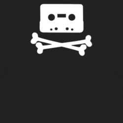 The Pirate Bay TPB Cross Bones Tape Cassette T Shirt 1006193