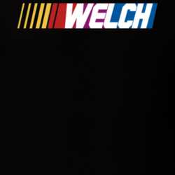 Welch Nascar Driver Custom Last Name Special T Shirt 10392811