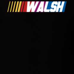 Walsh Nascar Driver Custom Last Name Special T Shirt 10392840