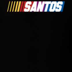 Santos Nascar Driver Custom Last Name Special T Shirt 10392908