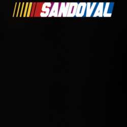 Sandoval Nascar Driver Custom Last Name Special T Shirt 10392947