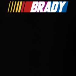 Brady Nascar Driver Custom Last Name Special T Shirt 10393556
