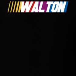 Walton Nascar Driver Custom Last Name Special T Shirt 10393574