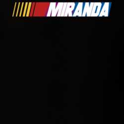 Miranda Nascar Driver Custom Last Name Special T Shirt 10393696