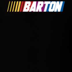 Barton Nascar Driver Custom Last Name Special T Shirt 10393743