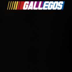 Gallegos Nascar Driver Custom Last Name Special T Shirt 10394270