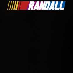 Randall Nascar Driver Custom Last Name Special T Shirt 10394395