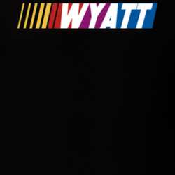 Wyatt Nascar Driver Custom Last Name Special T Shirt 10394549