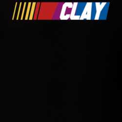Clay Nascar Driver Custom Last Name Special T Shirt 10394965