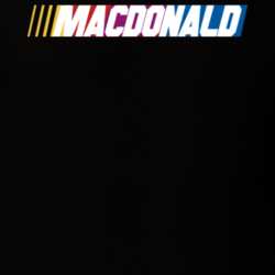 Macdonald Nascar Driver Custom Last Name Special T Shirt 10395003
