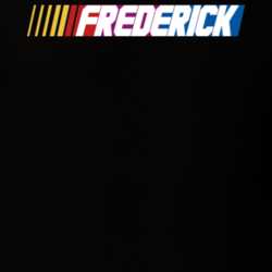 Frederick Nascar Driver Custom Last Name Special T Shirt 10395515