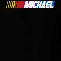 Michael Nascar Driver Custom Last Name Special T Shirt 10395547