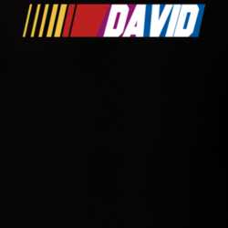 David Nascar Driver Custom Last Name Special T Shirt 10395636