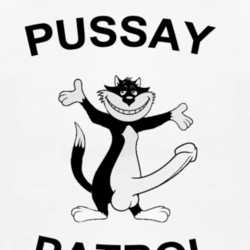 Pussay Patrol Cat Funny Parody Rude Hilarious Bucks Night Stag Men's T Shirt 1139462