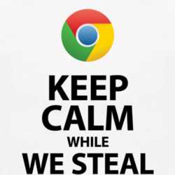 Keep Calm While We Steal Your Data Google Scroogled Bing Microsoft Funny T Shirt 1160129