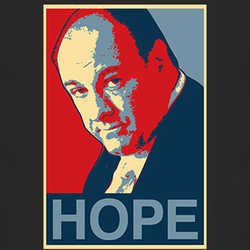 James Gandolfini Hope Tony T Shirt 13807