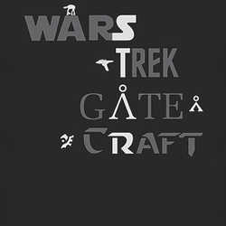 Star Wars Trek Gate Craft Fan Made Nerdy Geek T Shirt 14075