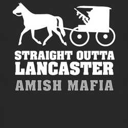 Straight Out Of Lancaster Mafia Funny Amish Outta Compton T Shirt 14643