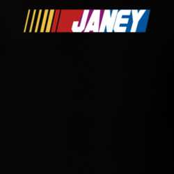JANEY Nascar Driver Custom Last Name Special T Shirt 17269451