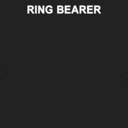 Ring Bearer Wedding - Printed On Back - T Shirts 2026902