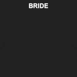 Bride Wedding - Printed On Back - T Shirts 2026905