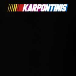 KARPONTINIS Nascar Driver Custom Last Name Special T Shirt 21149386