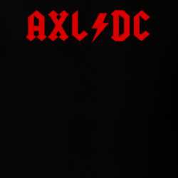 AXL/DC Famous Singer Band Lightning Bolt Music T Shirt 21244184