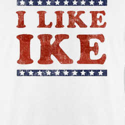 I Like Ike Political T Shirt 219193