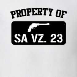 Property Of My Sa Vz 23 Submachine Gun T Shirt 22426120
