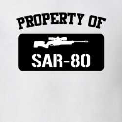 Property Of My Sar80 Rifle T Shirt 22426146