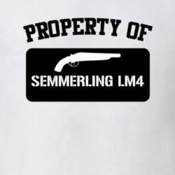 Property Of My Semmerling Lm4 Pistol T Shirt 22426181