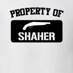 Property Of My Shaher Sniper Rifle T Shirt 22426182